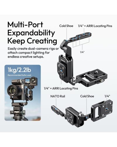 Ulanzi XJ01 Uka Universal Foldable Camera Cage Ulanzi XJ01 Uka Universal Foldable Camera Cage
