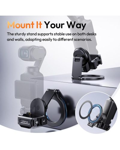 Ulanzi PM01 Magnetic Mount Stand for DJI OSMO Pocket 3/4/4P Ulanzi PM01 Magnetic Mount Stand for DJI OSMO Pocket 3/4/4P