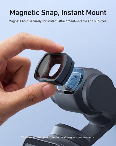 TELESIN Wide-Angle Lens for DJI Osmo Pocket 3/4 TELESIN Wide-Angle Lens for DJI Osmo Pocket 3/4