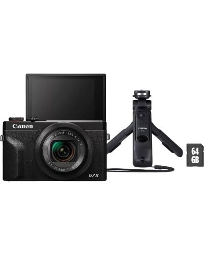 Canon PowerShot G7 X Mark III Vlogger Kit (Black) Canon PowerShot G7 X Mark III Vlogger Kit (Black)