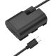 LP-E6 Dummy Battery USB-C Coupler Adapter DR-E6 Dummy Battery LP-E6 Dummy Battery USB-C Coupler Adapter DR-E6 Dummy Battery