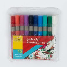 كلاس طقم ألوان رسم - 105483 لون – مثالي للتلوين والرسم والأعمال اليدوية في المدرسة أو المنزل - طقم من 20 قطعة