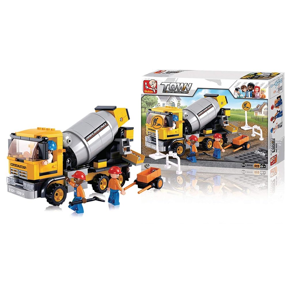 سلوبان مكعبات بناء - 296 قطعة – مثالي للعب البناء العملي الذي ينمّي التركيز والمهارات الحركية الدقيقة سلوبان مكعبات بناء - 296 قطعة – مثالي للعب البناء العملي الذي ينمّي التركيز والمهارات الحركية الدقيقة