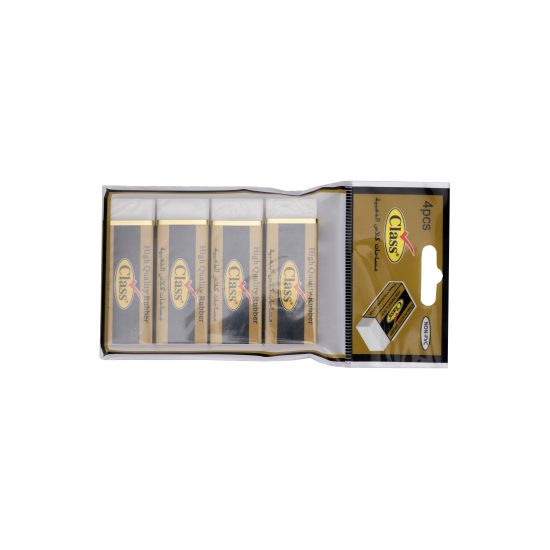 كلاس ممحاة – مثالي لتصحيح آثار قلم الرصاص في المدرسة أو المكتب أو أثناء الامتحانات - طقم من 12 قطعة