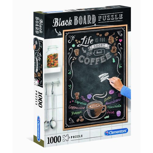 أحجية بازل - 1000 قطعة، أسود – مثالي للعب حل الألغاز الذي ينمّي التركيز ومهارات التعلم المبكر