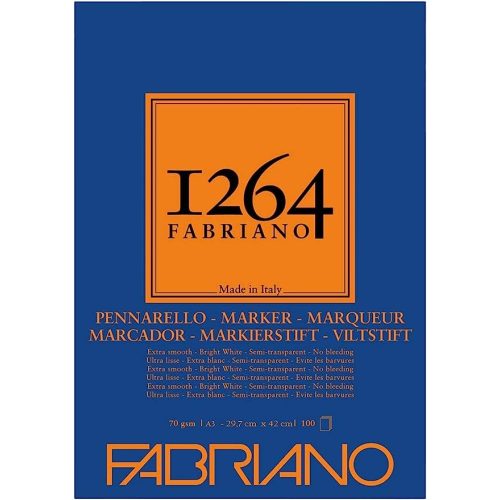 فبريانو دفتر رسم – مثالي للملاحظات المدرسية وكتابة اليوميات والرسم وأعمال المكتب