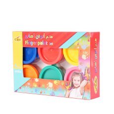 كلاس طقم ألوان رسم - 6 لون – مثالي للتلوين والرسم والأعمال اليدوية في المدرسة أو المنزل - طقم من 24 قطعة