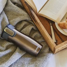 زمزمية مياه كونتيجو - 470 مل، ستانلس ستيل – مثالي للمدرسة والنادي الرياضي والاستخدام اليومي للترطيب أثناء التنقل