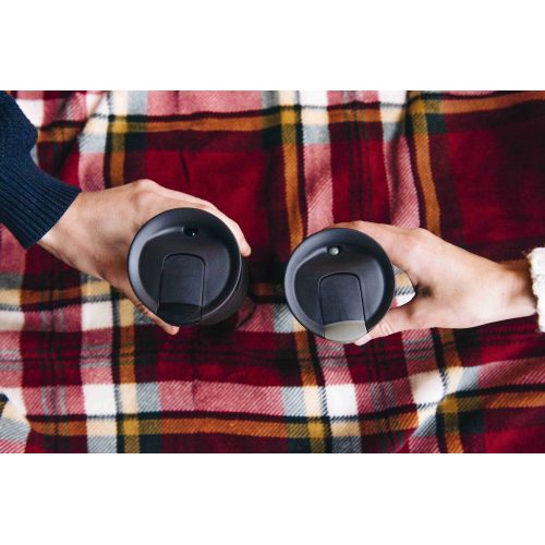 زمزمية مياه كونتيجو - 470 مل، ستانلس ستيل، رمادي – مثالي للمدرسة والنادي الرياضي والاستخدام اليومي للترطيب أثناء التنقل
