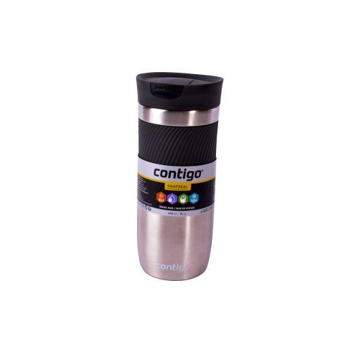 زمزمية مياه كونتيجو - 470 مل، ستانلس ستيل – مثالي للمدرسة والنادي الرياضي والاستخدام اليومي للترطيب أثناء التنقل