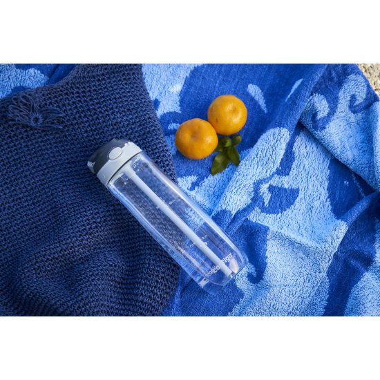 زمزمية مياه كونتيجو - بلاستيك، شفاف – مثالي للمدرسة والنادي الرياضي والاستخدام اليومي للترطيب أثناء التنقل