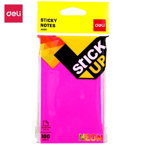 ديلي ورق لاصق ملاحظات – مثالي للاستخدام اليومي في المدرسة أو المنزل أو المكتب - طقم من 12 قطعة