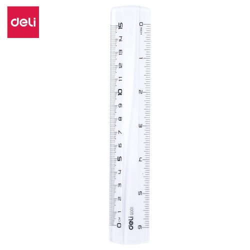 ديلي مسطرة 15cm - شفاف، بلاستيك – مثالي لأعمال المكتب والمشاريع المدرسية ومهام المكتب اليومية - طقم من 30 قطعة