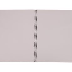 موستنج دفتر رسم - بلاستيك – مثالي للملاحظات المدرسية وكتابة اليوميات والرسم وأعمال المكتب - طقم من 12 قطعة