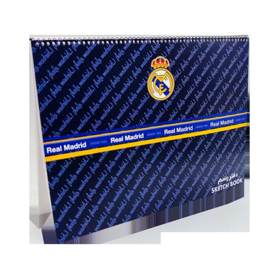 ريال مدريد دفتر رسم – مثالي للملاحظات المدرسية وكتابة اليوميات والرسم وأعمال المكتب - طقم من 12 قطعة ريال مدريد دفتر رسم – مثالي للملاحظات المدرسية وكتابة اليوميات والرسم وأعمال المكتب - طقم من 12 قطعة