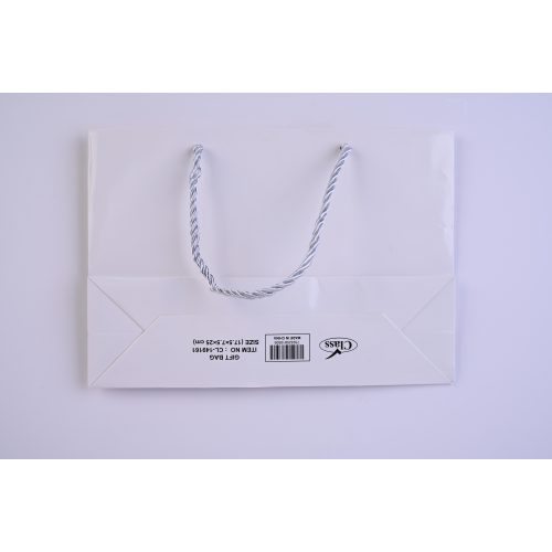 كلاس كيس هدايا 25cm - 17.5×7.5 سم – مثالي للذهاب إلى المدرسة والتنقل اليومي وحمل الأغراض - طقم من 12 قطعة