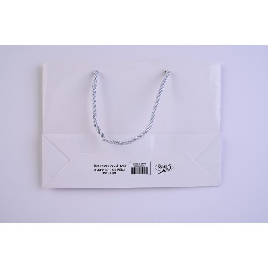 كلاس كيس هدايا 25cm - 17.5×7.5 سم – مثالي للذهاب إلى المدرسة والتنقل اليومي وحمل الأغراض - طقم من 12 قطعة