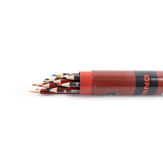 موستنج طقم أقلام تلوين خشبية – مثالي للملاحظات المدرسية وأعمال المكتب والكتابة اليومية - طقم من 20 قطعة