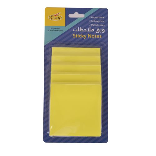 كلاس ورق لاصق ملاحظات - 3×3 سم – مثالي للاستخدام اليومي في المدرسة أو المنزل أو المكتب - طقم من 12 قطعة