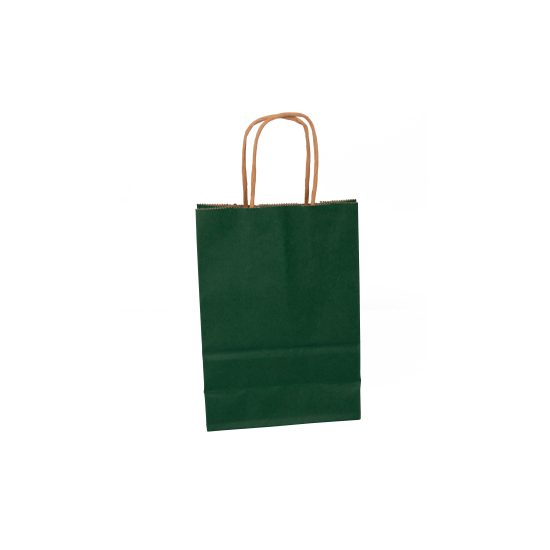 كلاس كيس هدايا - أخضر – مثالي للذهاب إلى المدرسة والتنقل اليومي وحمل الأغراض - طقم من 12 قطعة
