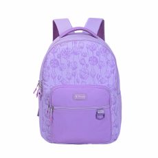 بوز شنطة ظهر مدرسية - بنفسجي، 18 بوصة – مثالي للذهاب إلى المدرسة والتنقل اليومي وحمل الأغراض