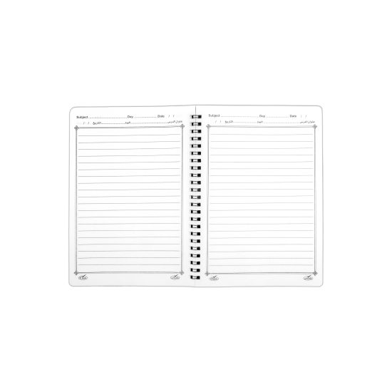 كلاس دفتر - 100 ورقة – مثالي للملاحظات المدرسية وكتابة اليوميات والرسم وأعمال المكتب - طقم من 48 قطعة