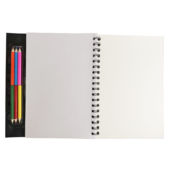 سبايدرمان دفتر رسم – مثالي للملاحظات المدرسية وكتابة اليوميات والرسم وأعمال المكتب - طقم من 12 قطعة