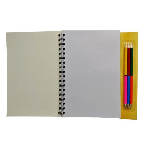 ستيتش دفتر رسم – مثالي للملاحظات المدرسية وكتابة اليوميات والرسم وأعمال المكتب - طقم من 12 قطعة