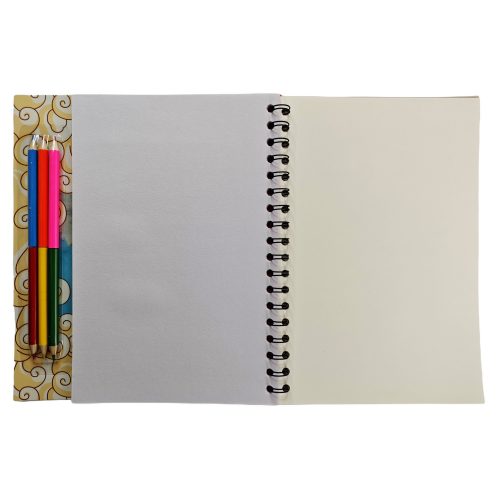 ناروتو دفتر رسم – مثالي للملاحظات المدرسية وكتابة اليوميات والرسم وأعمال المكتب - طقم من 12 قطعة