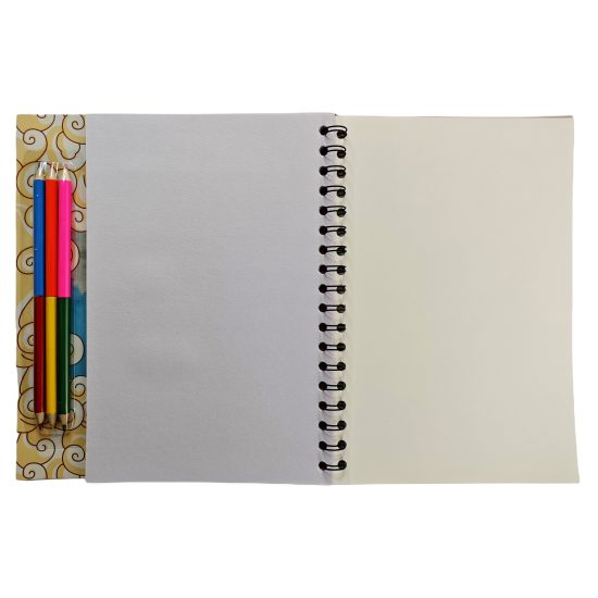 ناروتو دفتر رسم – مثالي للملاحظات المدرسية وكتابة اليوميات والرسم وأعمال المكتب - طقم من 12 قطعة