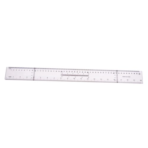 كلاس مسطرة 50cm – مثالي لأعمال المكتب والمشاريع المدرسية ومهام المكتب اليومية - طقم من 12 قطعة