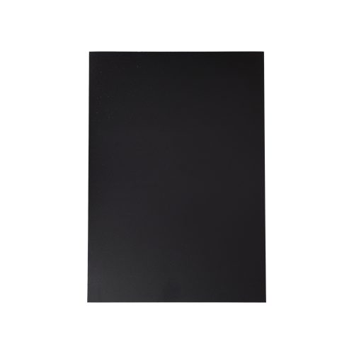 كلاس غلاف تجليد - بلاستيك، أسود – مثالي للاستخدام اليومي في المدرسة أو المنزل أو المكتب - طقم من 50 قطعة