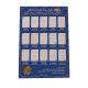 كلاس ليبل لاصق - 200×60 سم – مثالي للتغليف والأعمال اليدوية ومهام المكتب أو المدرسة اليومية - طقم من 100 قطعة
