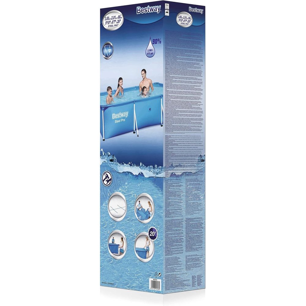 بست واي مسبح أطفال 66cm – مثالي لأيام المسبح واللعب في الحديقة والمرح العائلي في الهواء الطلق