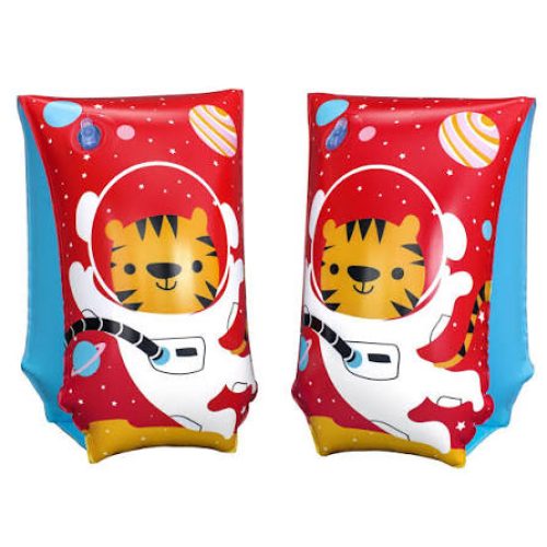 بست واي مسبح أطفال 15cm - أحمر – مثالي لأيام المسبح واللعب في الحديقة والمرح العائلي في الهواء الطلق