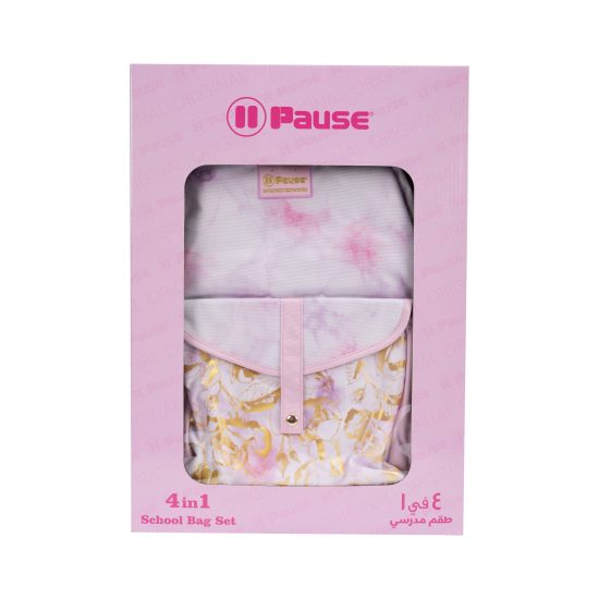 بوز شنطة ظهر مدرسية - وردي، 17 بوصة – مثالي للذهاب إلى المدرسة والتنقل اليومي وحمل الأغراض