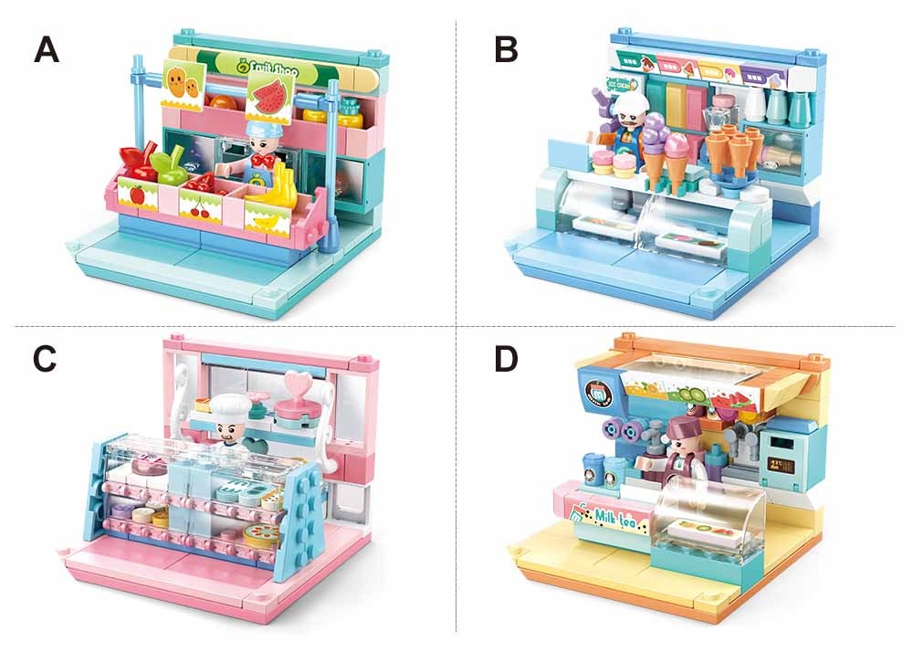 سلوبان مكعبات بناء - متعدد الألوان – مثالي للعب البناء العملي الذي ينمّي التركيز والمهارات الحركية الدقيقة